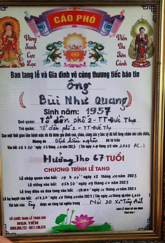 Bùi Tiến Dũng, bố Bùi Tiến Dũng qua đời, đám tang bố Bùi Tiến Dũng, giới trẻ