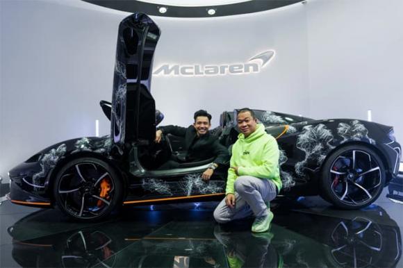 Đại gia minh nhựa,minh nhựa nhận siêu xe,McLaren Elva
