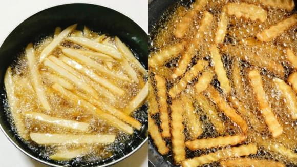 khoai tây chiên, khoai tây, mẹo chiên khoai tây