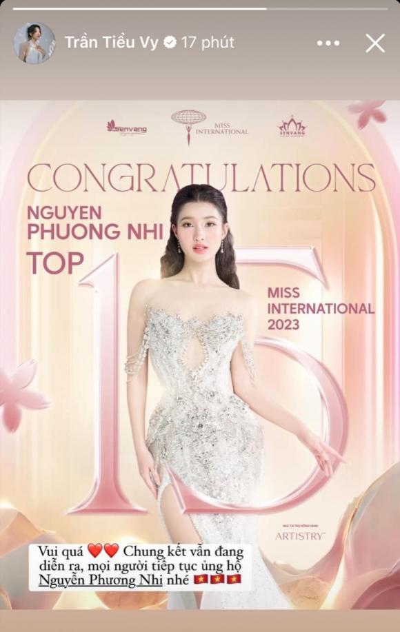 phương nhi, Miss International 2023, sao việt 