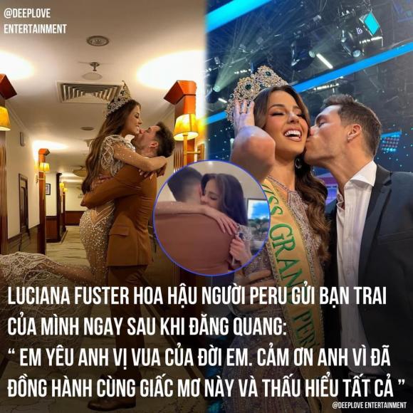 View - Miss Grand International 2023 - Luciana Fuster gửi lời ngọt ngào đến bạn trai hậu đăng quang, loạt khoảnh khắc ngọt ngào gây sốt