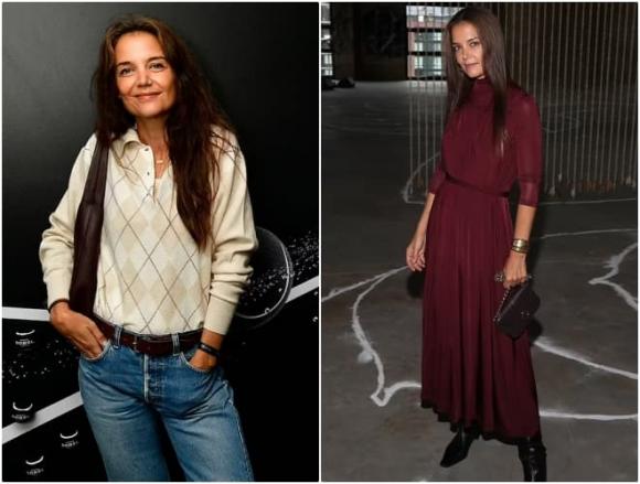 Katie Holmes, thời trang mùa thu, sao Hollywood