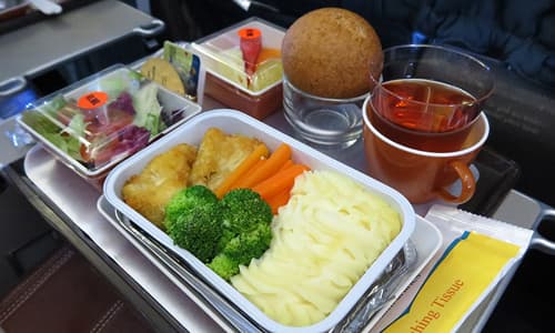 View - Trên máy bay, hành khách thường được cung cấp suất ăn miễn phí, tại sao không ai yêu cầu suất ăn thứ hai? Cô tiếp viên nói sự thật