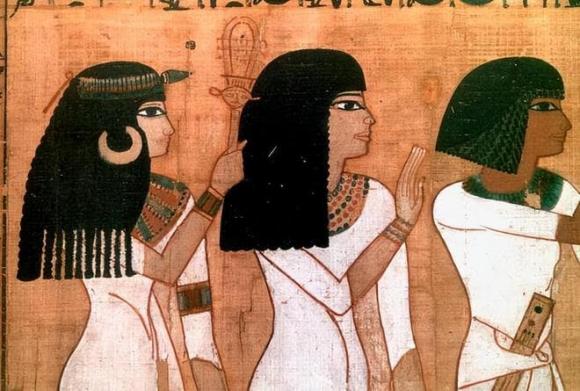 người Ai Cập cổ đại, cạo đầu, chấy