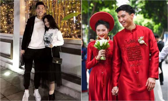 Đám cưới đoàn văn hậu doãn hải my,sao việt,cầu thủ việt