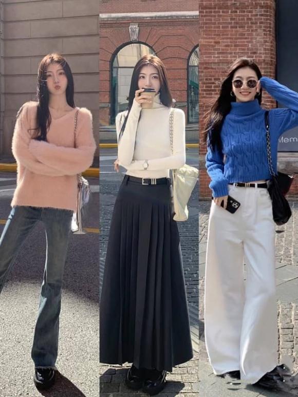 Váy Len Nữ Dài Tay Kiểu Form Dáng Suông Rộng Hàn Quốc Cho Mùa Đông |  Lazada.vn