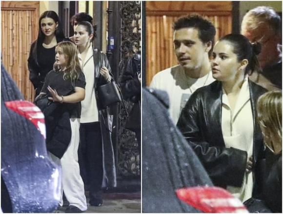 View - Selena Gomez đưa em gái Gracie đi ăn sushi cùng vợ chồng Nicola Peltz và Brooklyn Beckham, chứng minh tình bạn tuyệt vời