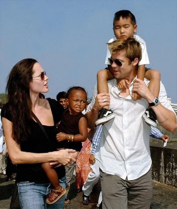 Angelina Jolie, Brad Pitt, Zahara, sao Hollywood