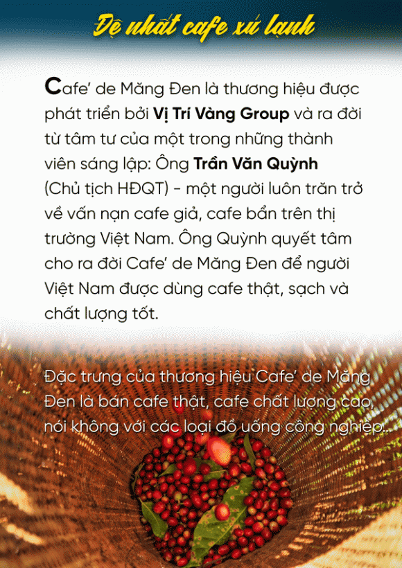 Cafe’ de Măng Đen, Hà Nội, Măng Đen