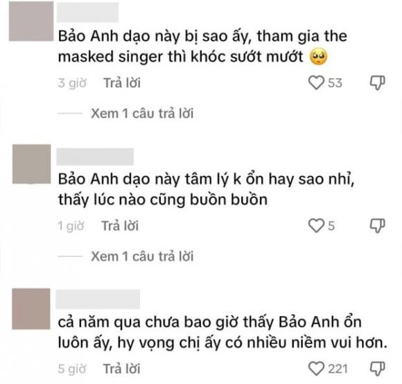 ca sĩ Bảo Anh, sao Việt