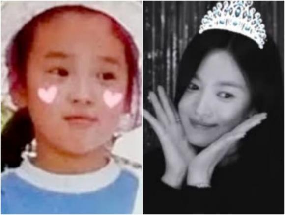 Song Hye Kyo, sao Hàn, nhan sắc không tuổi của Song Hye Kyo, ảnh hồi nhỏ của Song Hye Kyo