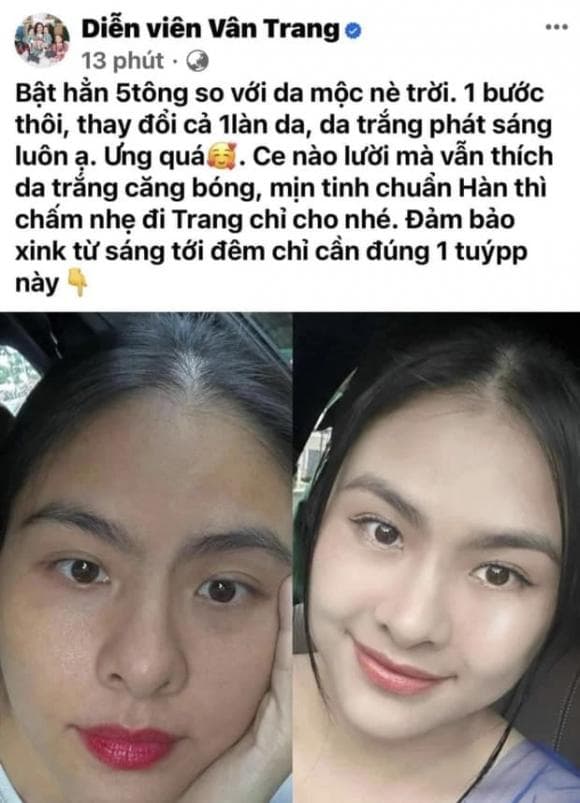 Vân Trang, diễn viên Vân Trang, sao việt 