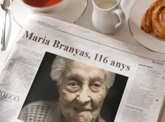 Maria Branyas Morera, cụ bà thọ cao, tuổi thọ cao, bí quyết sống lâu