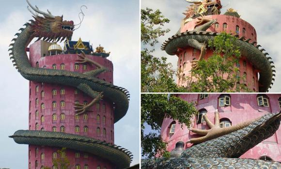 Chùa Linh Phước, chùa sở hữu 16 kỷ lục Việt Nam, 1 kỷ lục châu Á và 1 kỷ lục thế giới, Ngôi chùa có kiến trúc ‘ve chai’ 