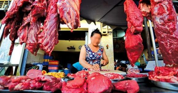 Thịt lợn,thịt bò,mẹo mua thịt ngon,tại sao người ta lại treo thịt bò lên cao