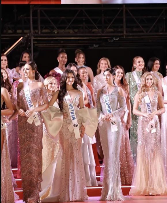 View - Hậu dừng chân ở Top 15 Miss International 2023, Phương Nhi đứng đầu trong top 20 BXH Evening Gown đẹp nhất năm 