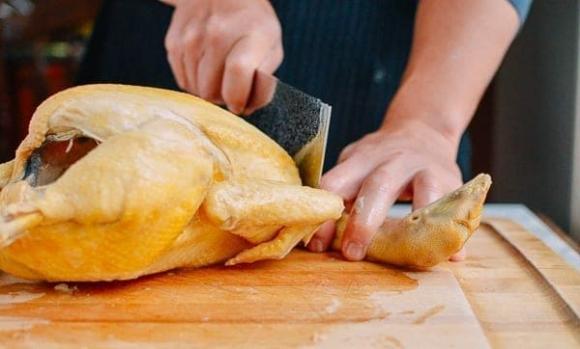 chặt thịt gà, cách chặt thịt gà, món ngon 