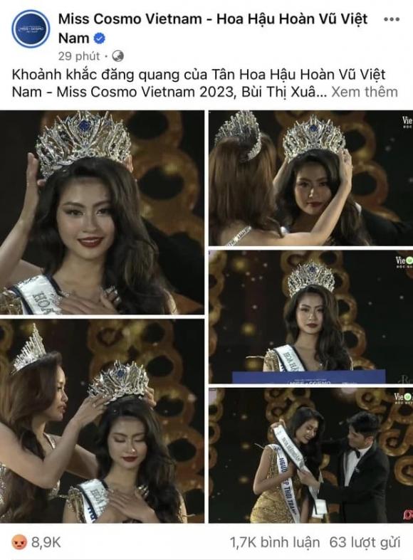 hoa hậu Bùi Thị Xuân Hạnh, Hoa hậu Hoàn vũ Việt Nam 2023, Miss Cosmo 2023