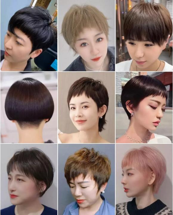 tóc ngắn, tóc ngắn Tết 2024, các mẫu tóc ngắn đẹp, tết nguyên đán