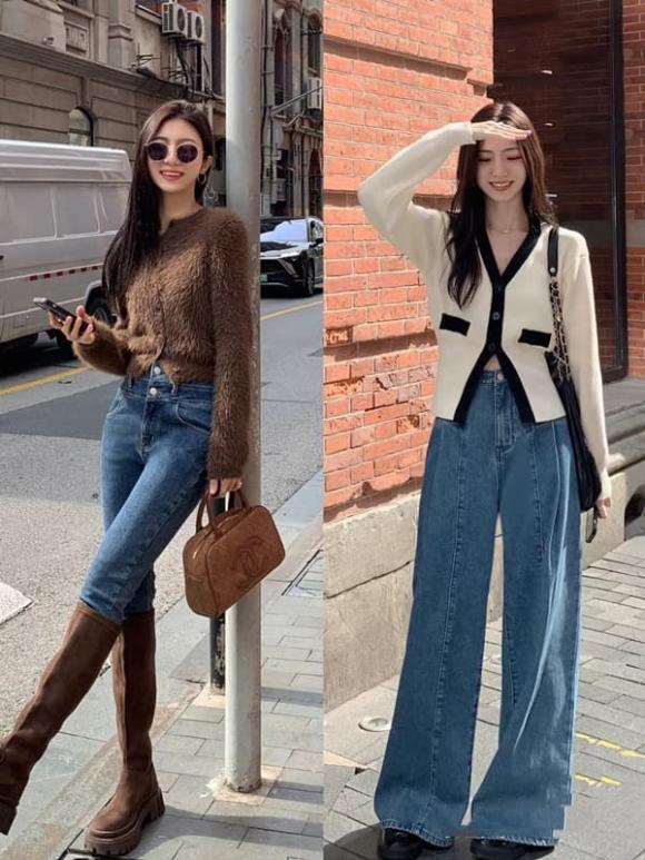 View - Chỉ cần nhìn trang phục phong cách Hàn Quốc bạn sẽ hiểu: 'áo ngắn + jeans' thời trang và khiến chân dài hơn