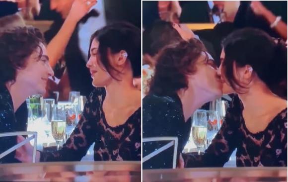 View - Những khoảnh khắc gây chú ý tại Lễ trao giải Quả cầu vàng 2024: Kylie Jenner và Timothée Chalamet hôn nhau, Taylor Swift khó chịu vì bị MC đùa kém duyên