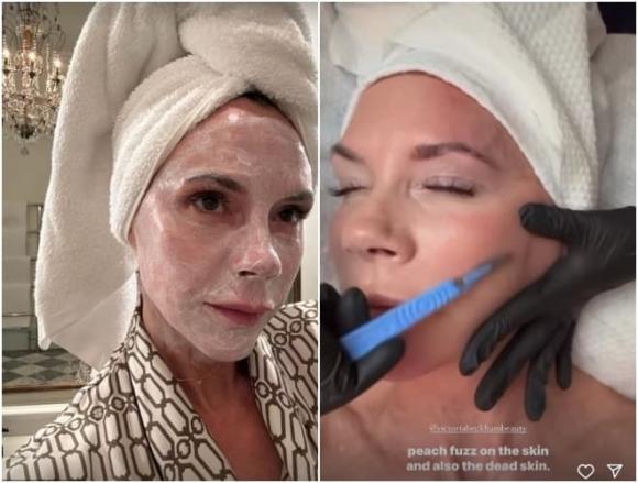 Victoria Beckham, cách chăm sóc da của Victoria Beckham, sao Hollywood