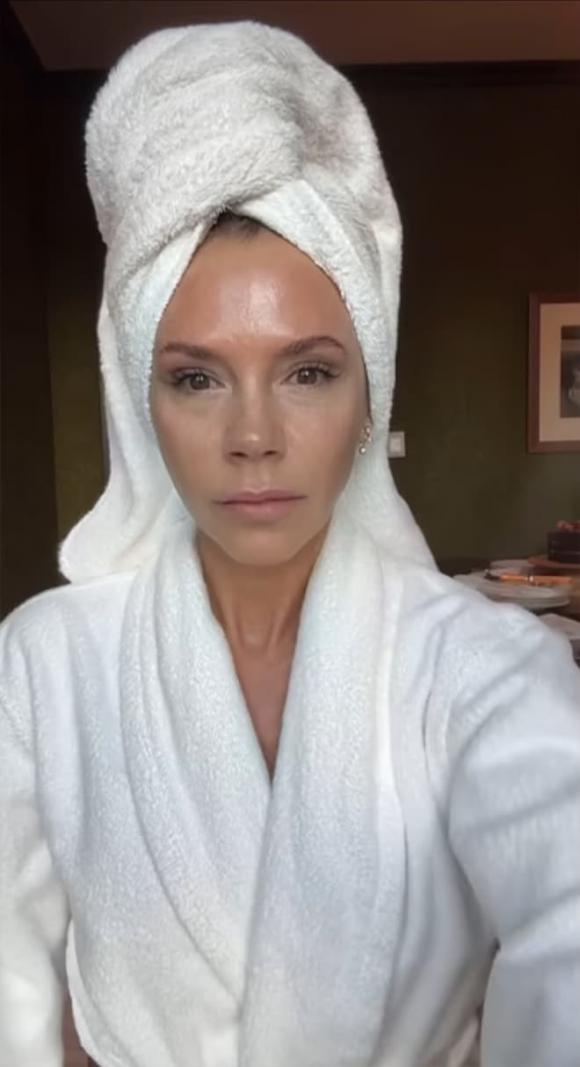 Victoria Beckham, cách chăm sóc da của Victoria Beckham, sao Hollywood
