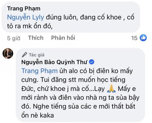 diễn viên Quỳnh Thư, sao Việt