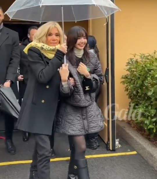 đệ nhất phu nhân Pháp, Brigitte Macron, Lisa, Blackpink