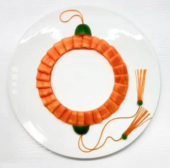 cách cắt tỉa cà rốt, trang trí bằng cà rốt, cách trang trí đĩa bằng cà rốt