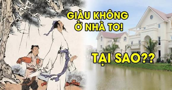 giàu không ở lầu lớn, nghèo không nên đi xa, câu nói cổ nhân truyền lại