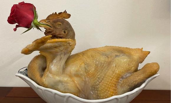 cúng gà, gà cúng, gà cúng nên chặt hay để nguyên con, cách cúng gàm, kiến thức 