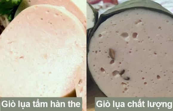 giò, chọn giò, mua giò, kiến thức 