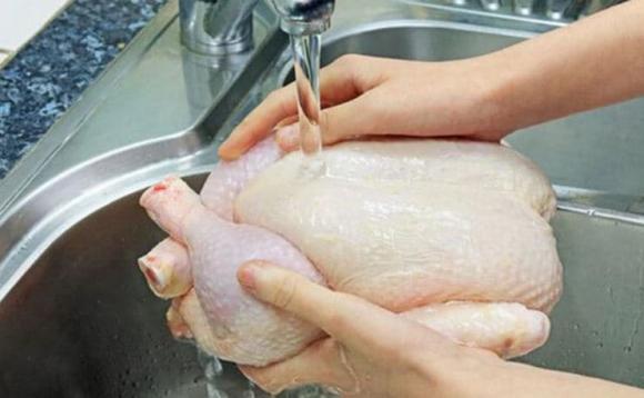 thịt gà, rửa thịt gà, kiến thức 
