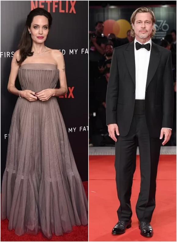 View - Brad Pitt cùng bạn gái Ines de Ramon tham dự sự kiện, Angelina Jolie gần hoàn tất thủ tục ly hôn với chồng cũ