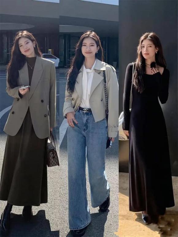 View - Diện đồ đầu xuân vẫn phải ngắm nhìn 'gái Hàn', những mẫu phối đồ thời trang, bắt mắt trông thật cao ráo!