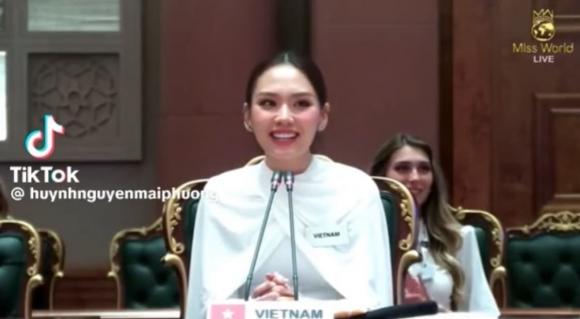 View - Hoa hậu Mai Phương gây sốt với phần thể hiện tại chung kết H2H tại Miss World: Thần thái cực tự tin, cách xử lý khi bị lố thời gian gây sốt