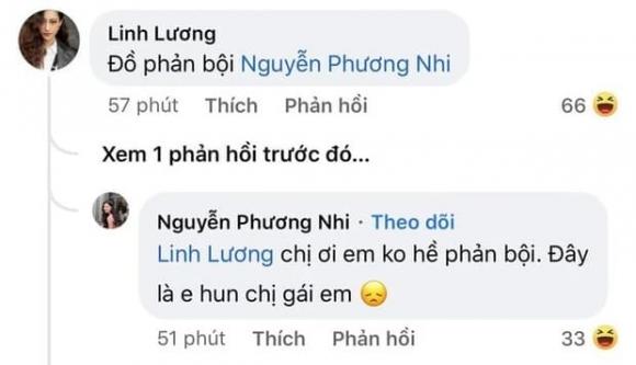 hoa hậu Lương Thùy Linh, á hậu Phương Nhi, sao Việt