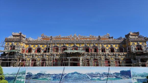 View - Cung điện thời nhà Nguyễn tốn 123 tỷ đồng phục dựng ở Huế, vừa hoàn thiện đầu năm 2024 