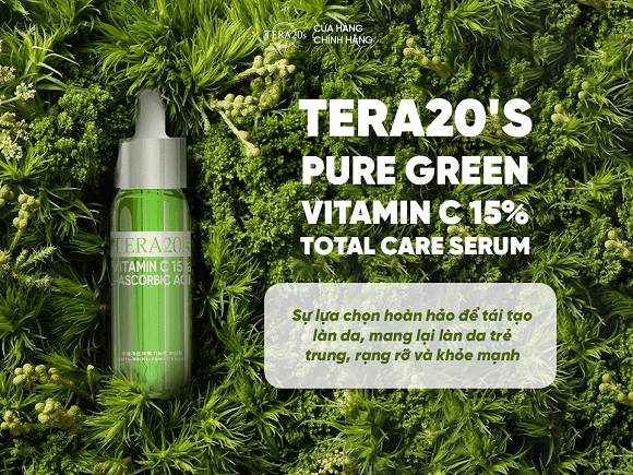 tera20's-1.png 0 TERA20's, Serum Pure Green Vitamin C 15%, chăm sóc da