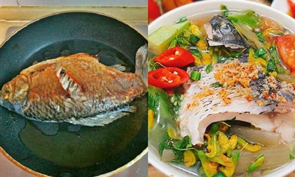 ăn cá, loại cá bẩn, đầu cá, mang cá, món cá, chế biến cá