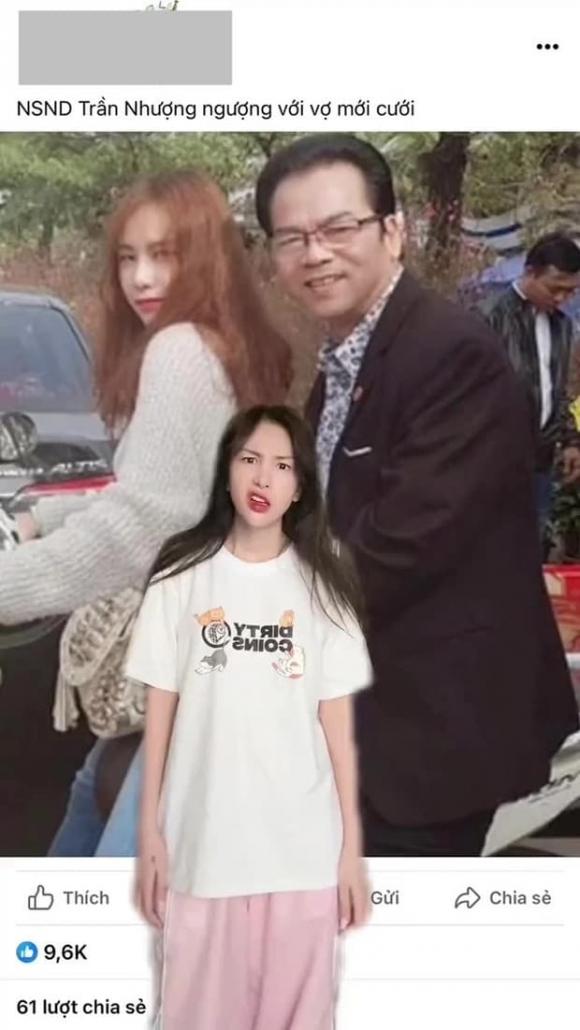 View -  Bị gán nội dung 'NSND Trần Nhượng ngượng với vợ mới cưới' gây hiểu lầm, con gái nam nghệ sĩ lên tiếng 