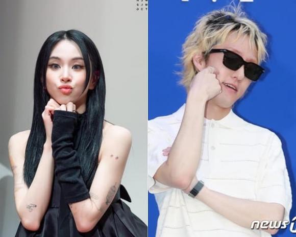 Chaeyoung TWICE hẹn hò Zion T, sao hàn, sao hẹn hò, kpop