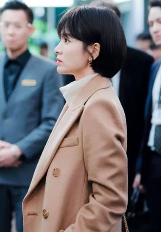 Song Hye Kyo, kiểu tóc của Song Hye Kyo, tóc ngắn cụp tai