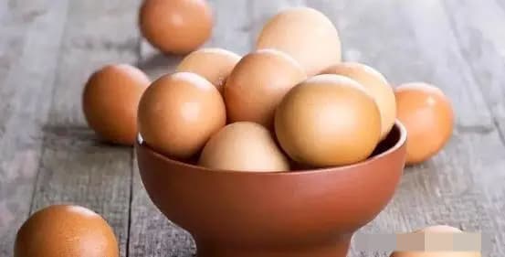 trứng, thức ăn kị nhau, 
