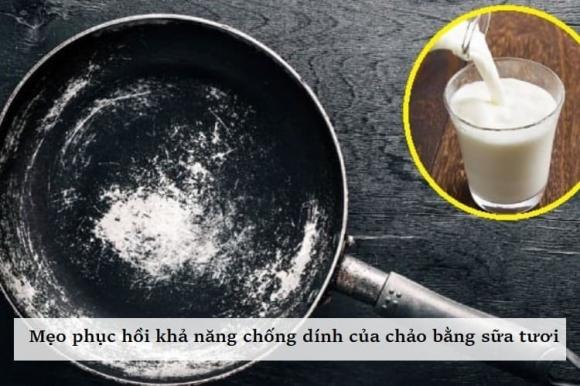 Khôi phục chảo chống dính, mẹo hay, mẹo nhà bếp