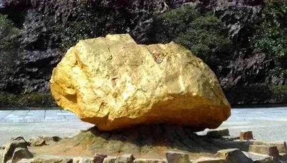 tảng vàng nặng 45 tấn, Công viên mỏ quốc gia Trung Quốc, Tảng vàng 42 nghìn tỷ