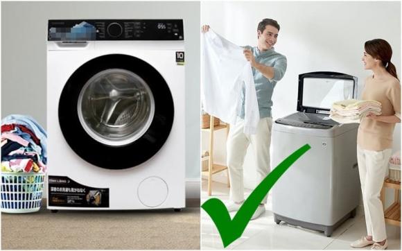 máy giặt, quy tắc dùng máy giặt, công nghệ 