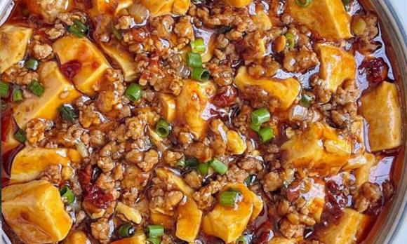 Đậu phụ, đậu phụ thịt viên cải cúc, canh đậu phụ thịt viên cải cúc