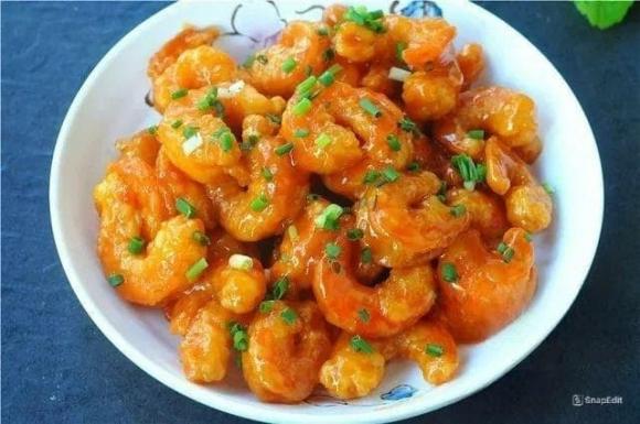 tôm, món tôm, chế biến tôm, món ăn ngon, tôm sốt